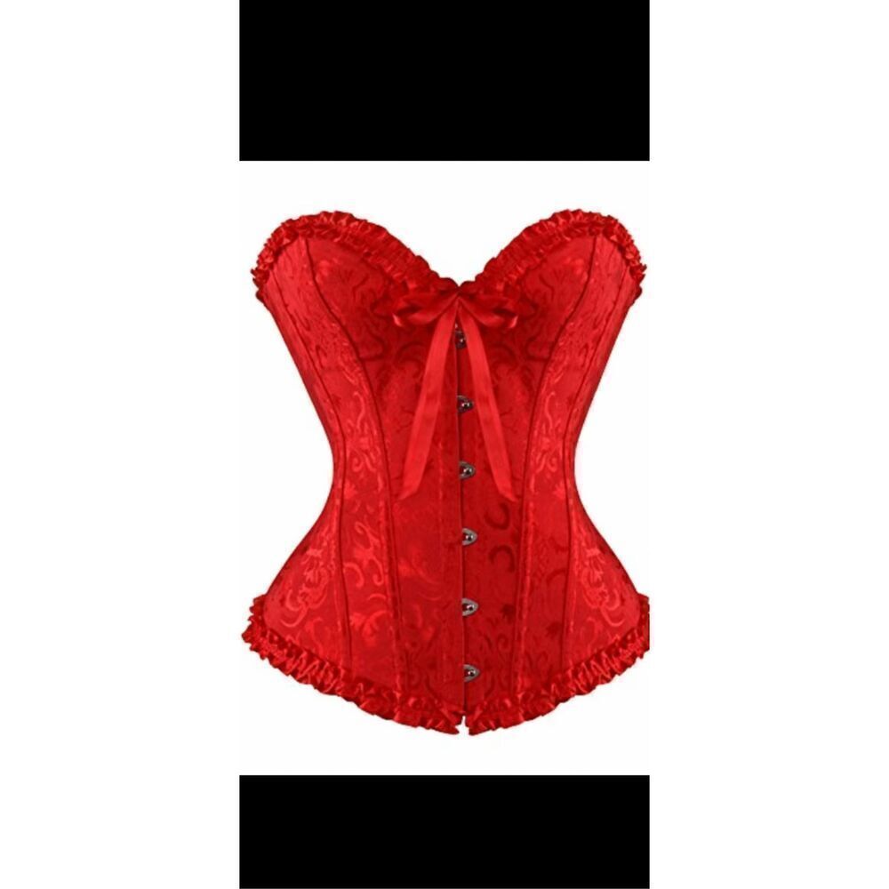 Flatter your curves with this stunning, hourglass figure with lace up over bust